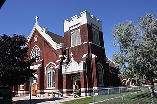 St. John the Baptist Catholic Church (Menominee, Michigan) Historic church in Michigan, United States