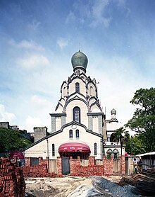 High resolution photograph of St. Nicholas Church in 1994