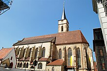 Die Veitskirche Iphofen mit der Michaelskapelle