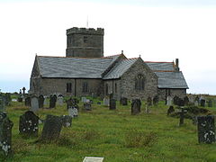 The Church of St Materiana's, near Tintagel