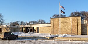 Stanton County courthouse in Stanton