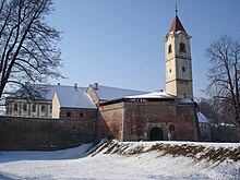 Stari grad Zrinskih, Čakovec, zimi - sjeveroistok2.JPG