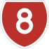 State Highway 8 shield}}