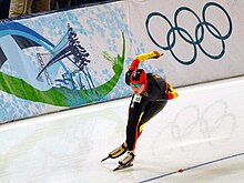Stephanie Beckert Vancouverin olympialaisissa 2010.