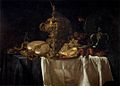 „Natiurmortas su vaisiais, vaza ir moliusko kiautu“ (1653, Piti rūmai, Florencija)