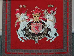 château de Stirling Coat of arms of James IV