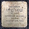 Stolperstein Gervinusstr 24 (Charl) Louis Laser.jpg