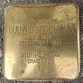 Stolperstein Ludwig Eckmann