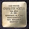Stolperstein Prager Str 3 (Wilmd) Charlotte Höxter.jpg