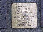 Stolperstein Settchen Löwenstern, 1, Brunnenstraße 13a, Bad Wildungen, Landkreis Waldeck-Frankenberg.jpg