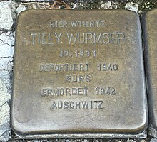 Stolperstein Tilly Wurmser.jpg