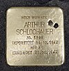 Stolperstein Winsstr 69 (Prenz) Arthur Schlochauer.jpg