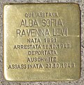 Stolperstein für Alba Sofia Ravenna Levi (Rom).jpg