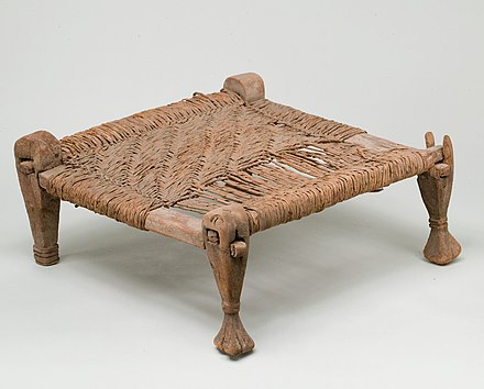 Egyptian stool with through tenons, c. 1991–1450 BC