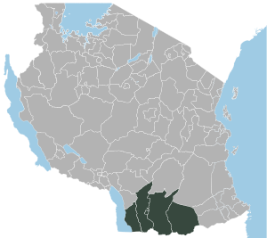 Tanzania Ruvuma locatie map2.svg