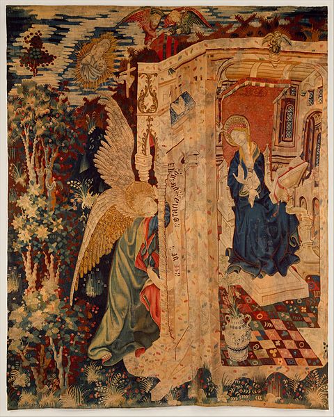 File:Tapestry with the Annunciation MET DT152.jpg