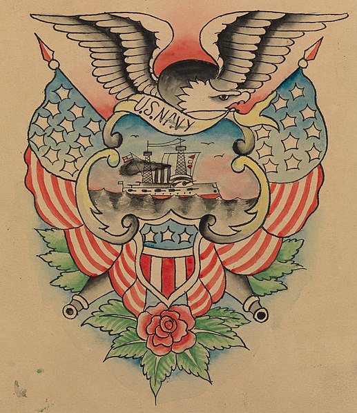 File:Tattoo Design with a Naval Theme MET DP327935 (cropped).jpg