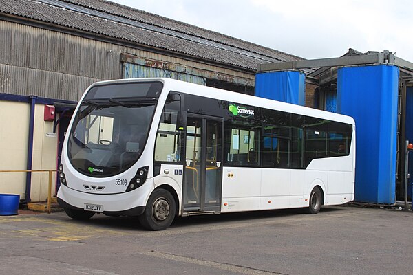 The Buses of Somerset Wheel Forward StreetLite in 2015