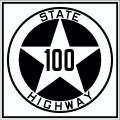 Texas 100 1917.svg