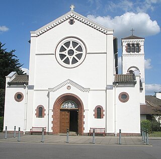 <span class="mw-page-title-main">Church of Our Lady of the Assumption, Englefield Green</span> Church in Surrey, United Kingdom