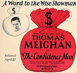<i>The Confidence Man</i> (film) 1924 film