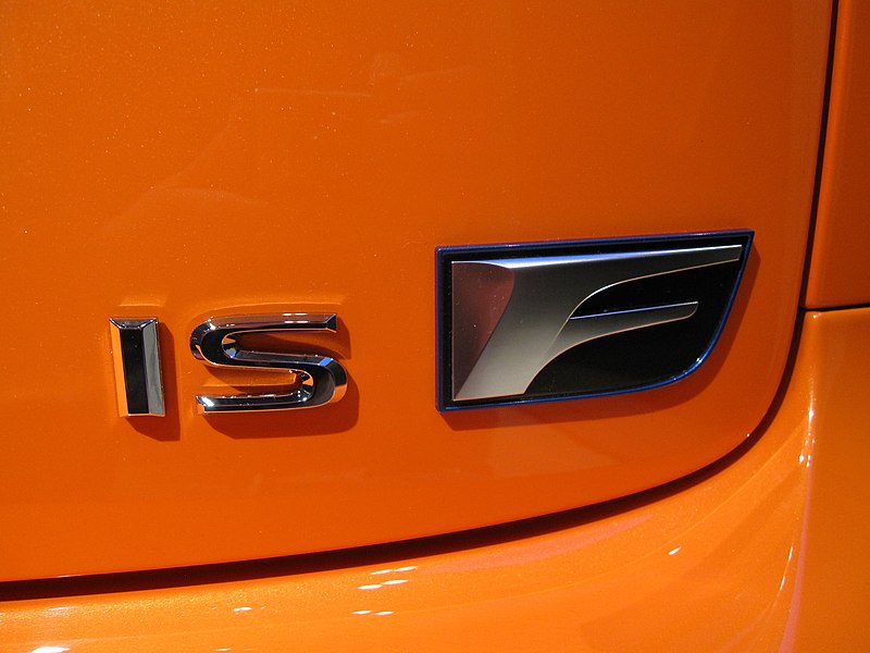 File:The Lexus IS-F CCS Tokyo 2010 badge.jpg