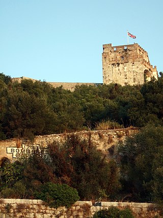 <span class="mw-page-title-main">Moorish Castle</span> Medieval fortification in Gibraltar