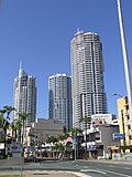 Thumbnail for File:The Towers of Chevron Renaissance in the Gold Coast Highway.jpg