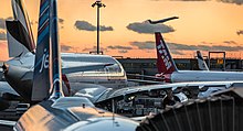 John F. Kennedy Airport in Queens, the busiest international air passenger gateway to the United States, January 2013