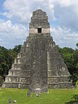 5. Stora jaguarens tempel i Tikal, 47 m.