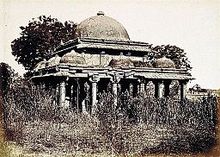 The tomb, 1866 Tomb near Achut Bibi's Mosque Ahmedabad 1866.jpg