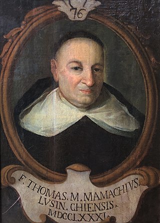 <span class="mw-page-title-main">Thomas Maria Mamachi</span>