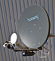 Satellietantenne voor 2-wegssysteem