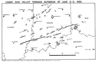 June 1990 Lower Ohio Valley tornado outbreak