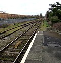 Thumbnail for File:Towards Pembroke from Pembroke Dock by rail - geograph.org.uk - 4383303.jpg