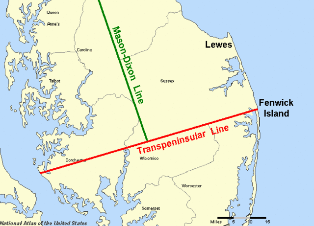 Mason–Dixon line - Wikipedia