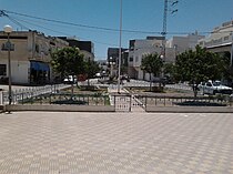 Place centrale (place de l'hôtel de ville).