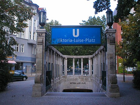 U Bahn Berlin Viktoria Luise Platz