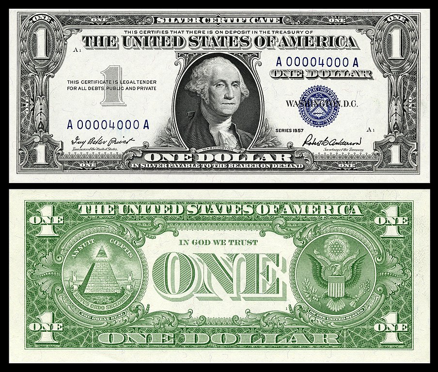 File:United States one dollar bill, reverse.jpg - Wikipedia