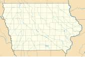 USA Iowa location map.svg