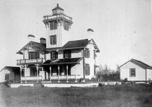 Original 1874 Lighthouse by Paul J. Pelz, USCG photo USCGpointhuenemeOld.JPG