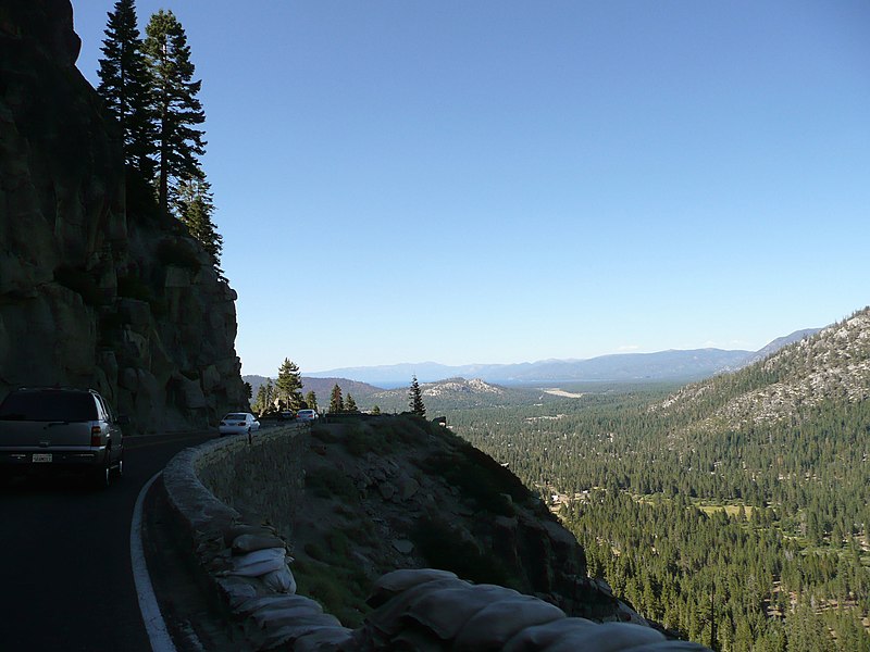 File:US 50 from Echo Summit towards Lake Tahoe.jpg