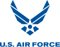 US Air Force Logo Solid Colour.svg