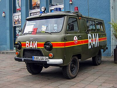 ניידת מדגם UAZ-452.