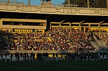 Thunderbird Stadium Vancouver, home to the 2007 Cup, holds the all-time attendance record for the event Ubc-Thunderbird-stadium.jpg