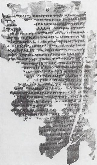 <span class="mw-page-title-main">Uncial 0189</span> New Testament manuscript
