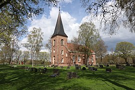Kirkjan í Vänga.
