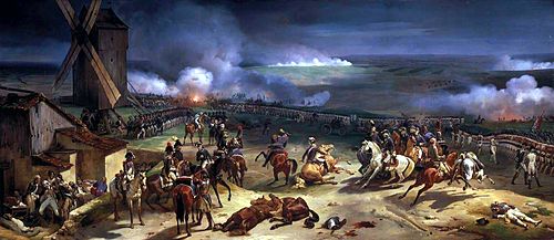 קרב ואלמי, הניצחון הראשון של צבא צרפת המהפכנית, מעובד מיצירתו של הוראס ורנה
