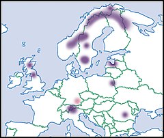 Mapa występowania