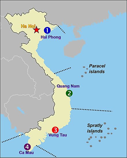 Vietnam Coast Guard regions
